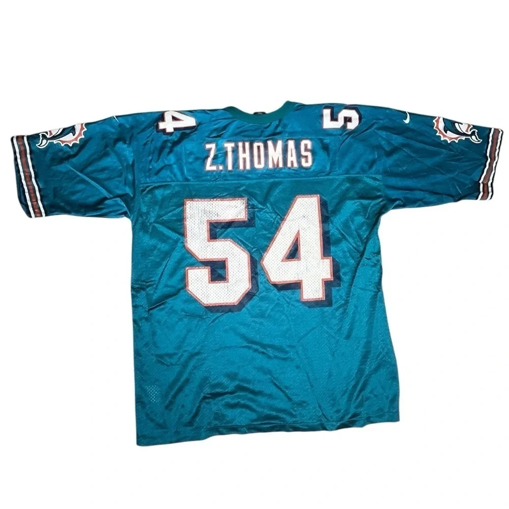 Vintage Nike Zach Thomas Dolphins Jersey #54
